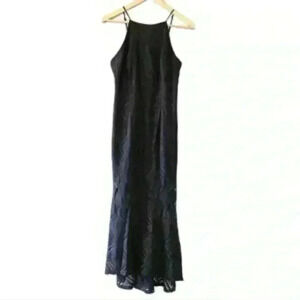 Bardot  Black Lace Midi Dress Size 8/Medium